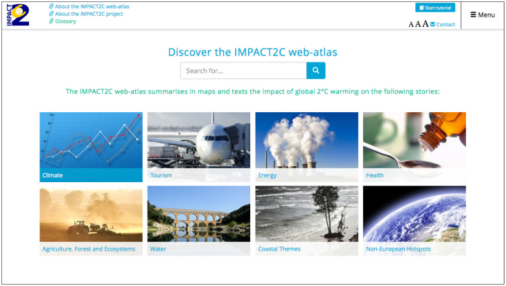 IMPACT2C Webatlas Titel breit